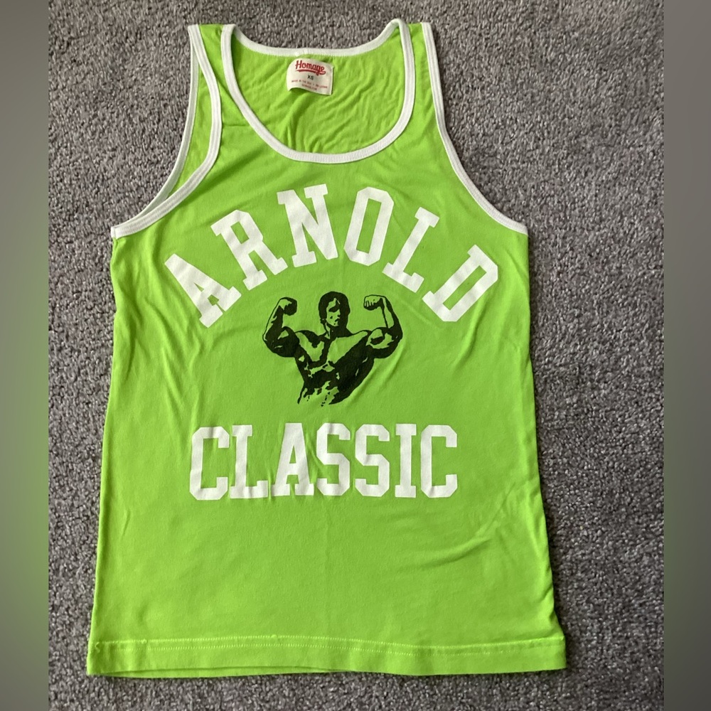 Homage Arnold Classic Unisex tank top size XS